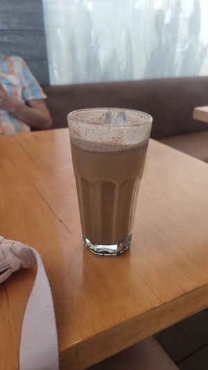 Protein shake at Raw Cafe in Lima