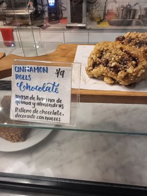 Served warm at Raw Cafe in Lima