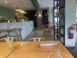 Inside  at Raw Cafe in Lima