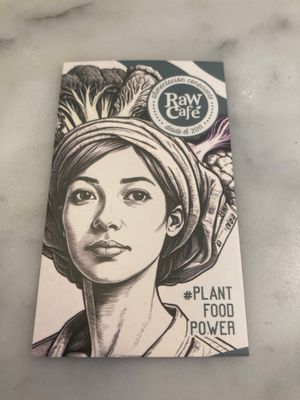 Card for Raw Cafe at Raw Cafe in Lima