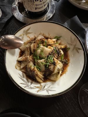 Vegan cabbage dish  at Little Plum in Honolulu