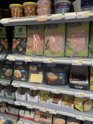 Vegan cheese!   at SPAR in Mayrhofen
