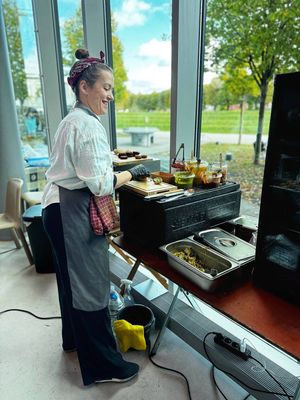 BranDish, het nieuwe concept van Kwizien Celine op Vegan a'Fairs Brugge 2025 at Kwizien Celine in Landegem