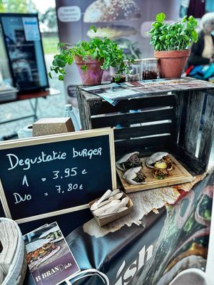 BranDish, het nieuwe concept van Kwizien Celine op Vegan a'Fairs Brugge 2025 at Kwizien Celine in Landegem