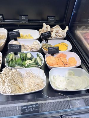 Options for bbq   at Seoul Garden Korean BBQ Buffet in Docklands
