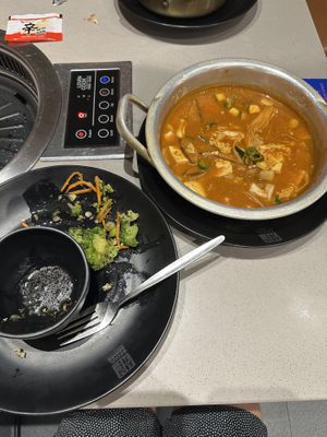   at Seoul Garden Korean BBQ Buffet in Docklands