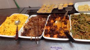 lots of choice at Tempeh in Rio De Janeiro