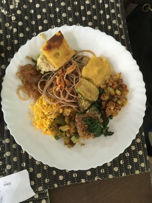 Delicious food at Tempeh in Rio De Janeiro