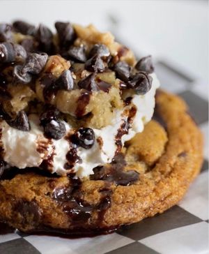 Cookie with Toppings at Cinnaholic in Charlotte