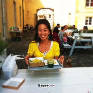 Mariko is always happy smiley when she stops by at AM14.  at AM14 in Luxembourg City