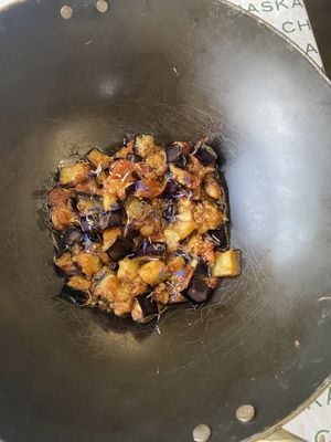 Melanzane speziate  at Chaska in Carpi