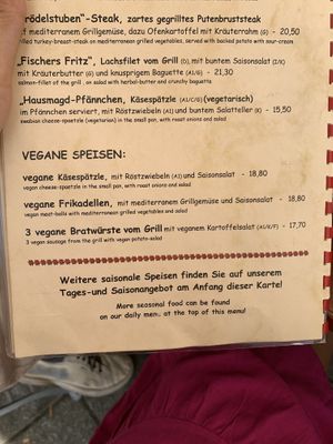   at "Trödelstuben", Wein- und Bierstuben, Restaurant in Nuremberg
