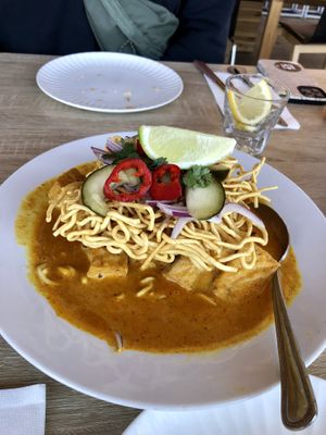 Khao soi - fantastic!  at My Vegan Gold in Los Angeles