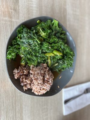 Tastes better than it looks. Hearty and fresh!  at My Vegan Gold in Los Angeles