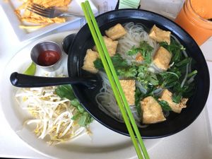 Tom Yum at My Vegan Gold in Los Angeles