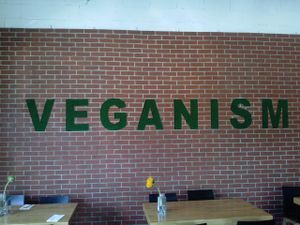 sign at My Vegan Gold in Los Angeles