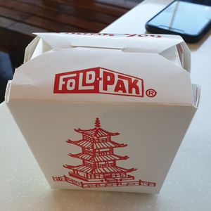 Take away boxes are available at My Vegan Gold in Los Angeles