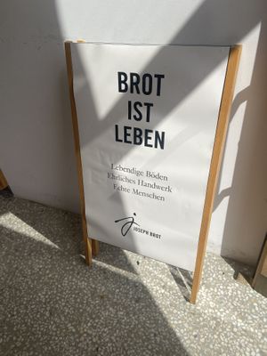 There sign   at Joseph Brot - Linz in Linz