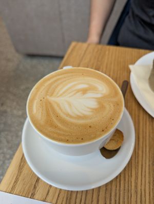 Cappuccino at Joseph Brot - Linz in Linz