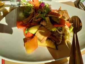 Veganer Hauptgang (zusätzlich Reis) at Siam Sylt in Sylt