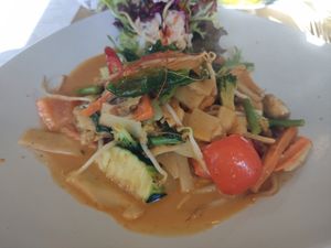 Veganer Hauptgang (zusätzlich Reis) at Siam Sylt in Sylt