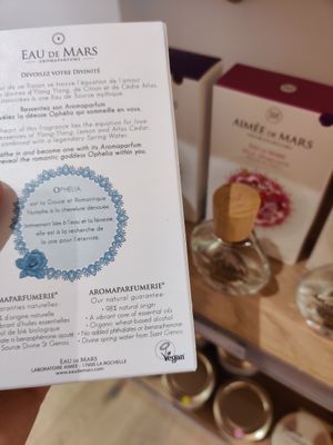 Parfums vegan at NUOO in Angers