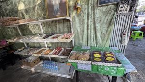   at Nong Na Vegetarian Somtum in Chiang Mai