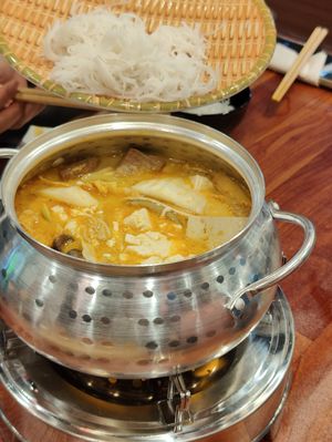 Chao Hotpot set at MOON CHAY in Central Singapore