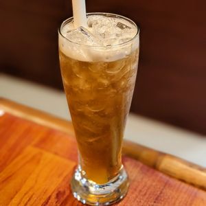 Vegan Lemongrass Orange and Pearl Tea at MOON CHAY in Central Singapore