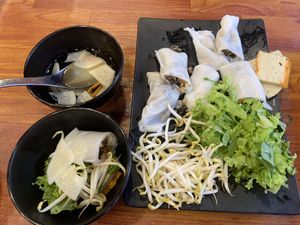 BANH CUON ROLLS  at MOON CHAY in Central Singapore