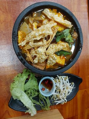 Signature Hue pho at MOON CHAY in Central Singapore