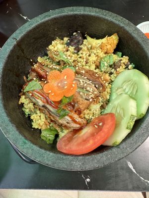 Premium Stone Bowl Rice  at MOON CHAY in Central Singapore