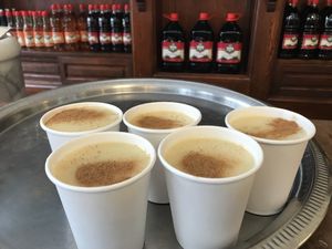 you just grab one of these  at Vefa Bozacisi in Istanbul