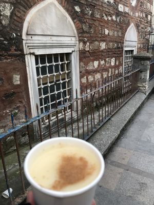 Beautiful outside   at Vefa Bozacisi in Istanbul