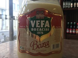Boza to take at Vefa Bozacisi in Istanbul
