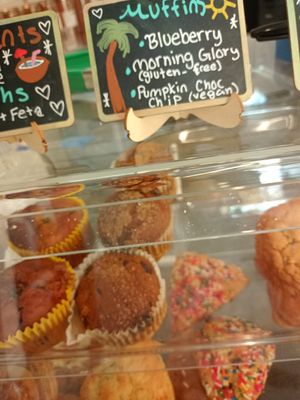 Vegan pumpkin choc chip at Summit Coffee South Park in Charlotte