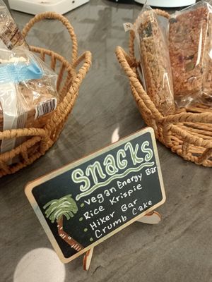 Vegan energy bar at Summit Coffee South Park in Charlotte