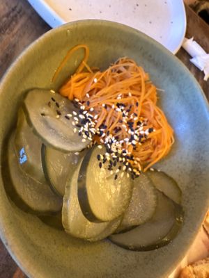 Pickles  at MaliZioso Pizzería in Valparaiso