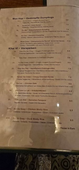  at Restaurant Cyclo in Munich