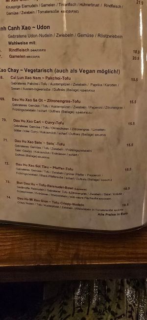  at Restaurant Cyclo in Munich