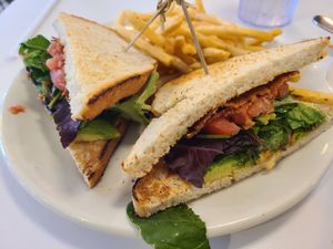 Vegab BLT at Lucky's Café in Dallas