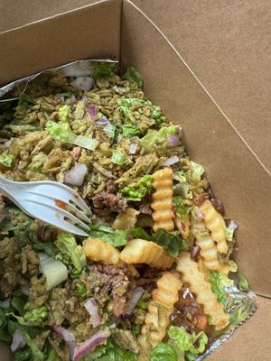 Loaded Fries (customized)  at Proper Plant - Pop Up in Omaha