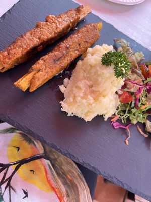 Costillas (vegan ribs)  at Cocina Libre in San Jose