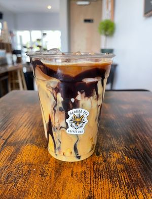   at Harbor Fox Coffee Bar in West Dennis