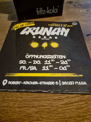  at CRUNCHY KEBAB in Fulda