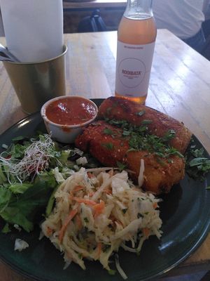 Krokiety at Avocado Vegan Bistro in Gdansk