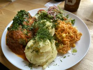Cabbage roll  at Avocado Vegan Bistro in Gdansk