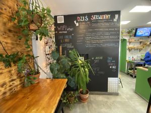 cozy vibes  at Avocado Vegan Bistro in Gdansk