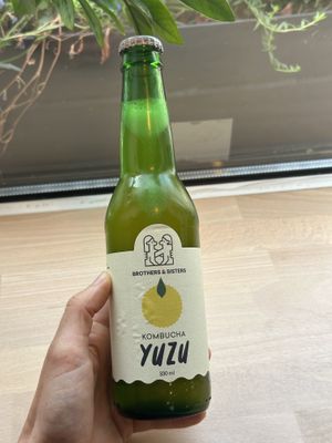 Tasty Kombucha  at Avocado Vegan Bistro in Gdansk