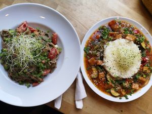 Amazing food! at Avocado Vegan Bistro in Gdansk